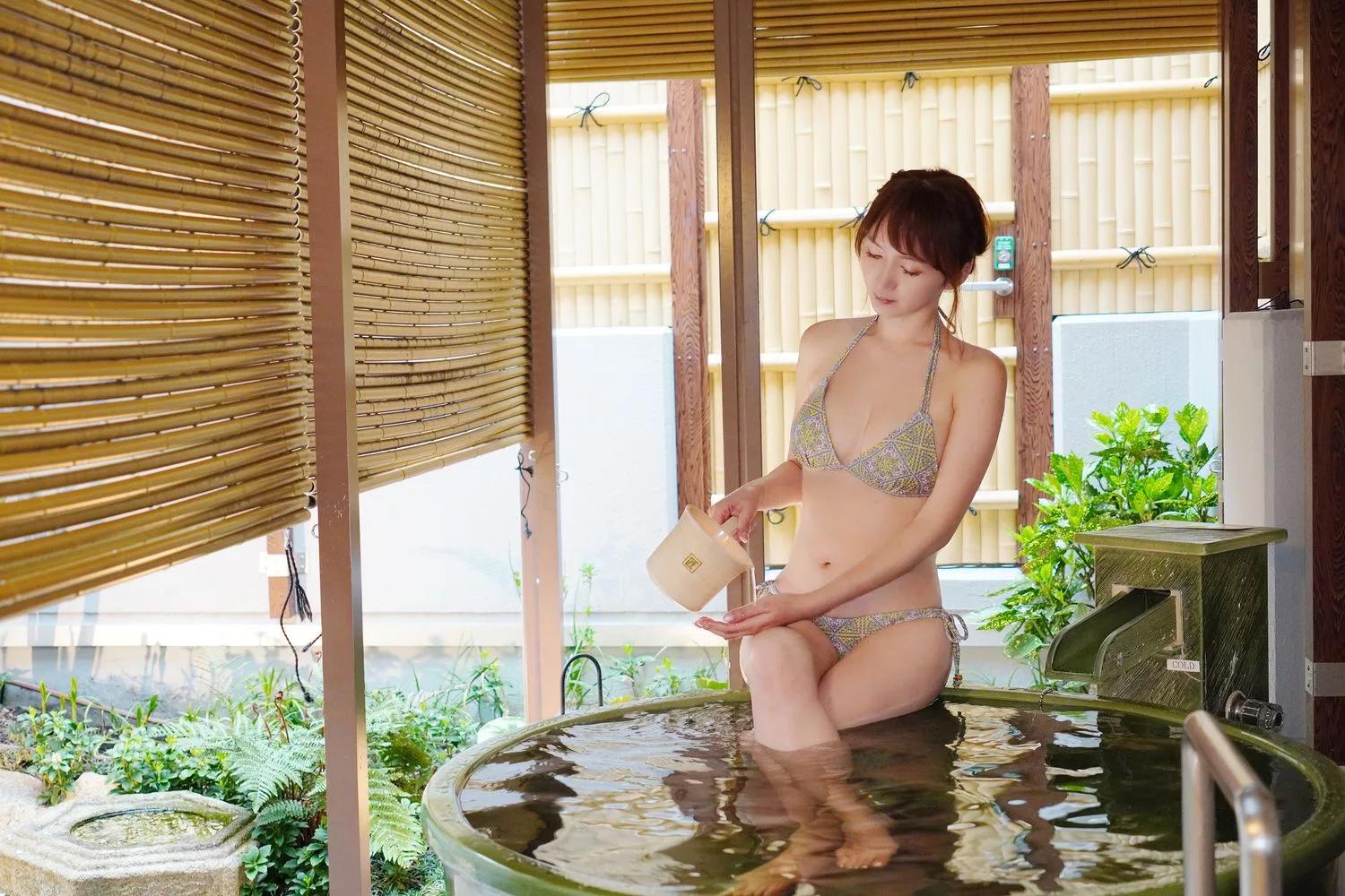 【大阪溫泉】大阪空庭溫泉，穿浴衣泡湯屋暢遊溫泉主題樂園! @混血珊莎的奇幻旅程
