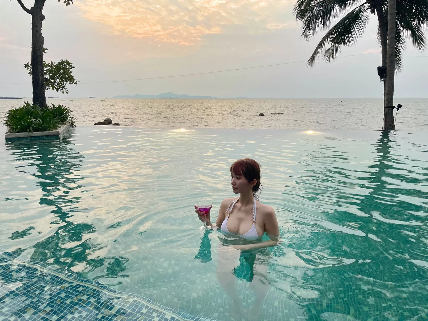 【Cape Dara Resort Pattaya】芭達雅五星度假村，浴室全海景! @混血珊莎的奇幻旅程