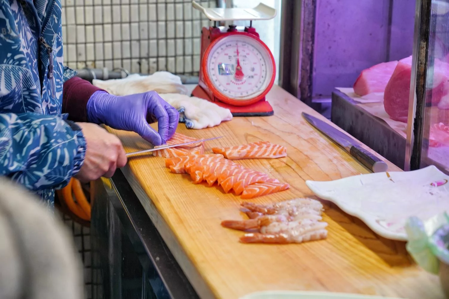 【榮生魚片】最高人氣基隆成功市場美食，Google評價破 4000 多則! @混血珊莎的奇幻旅程