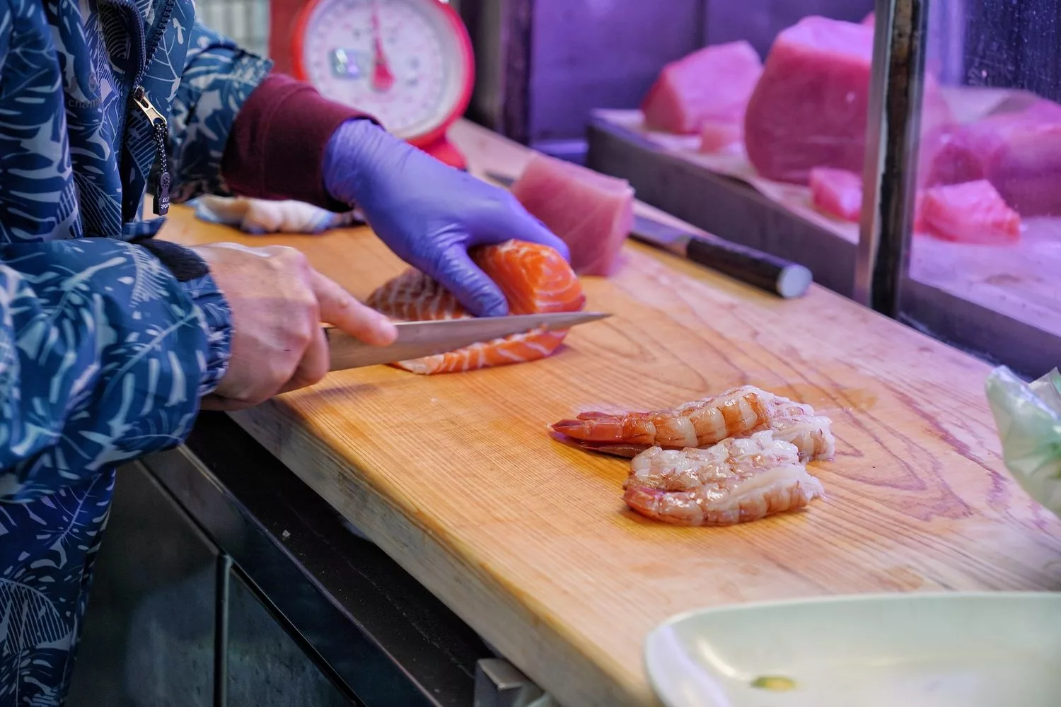 【榮生魚片】最高人氣基隆成功市場美食，Google評價破 4000 多則! @混血珊莎的奇幻旅程